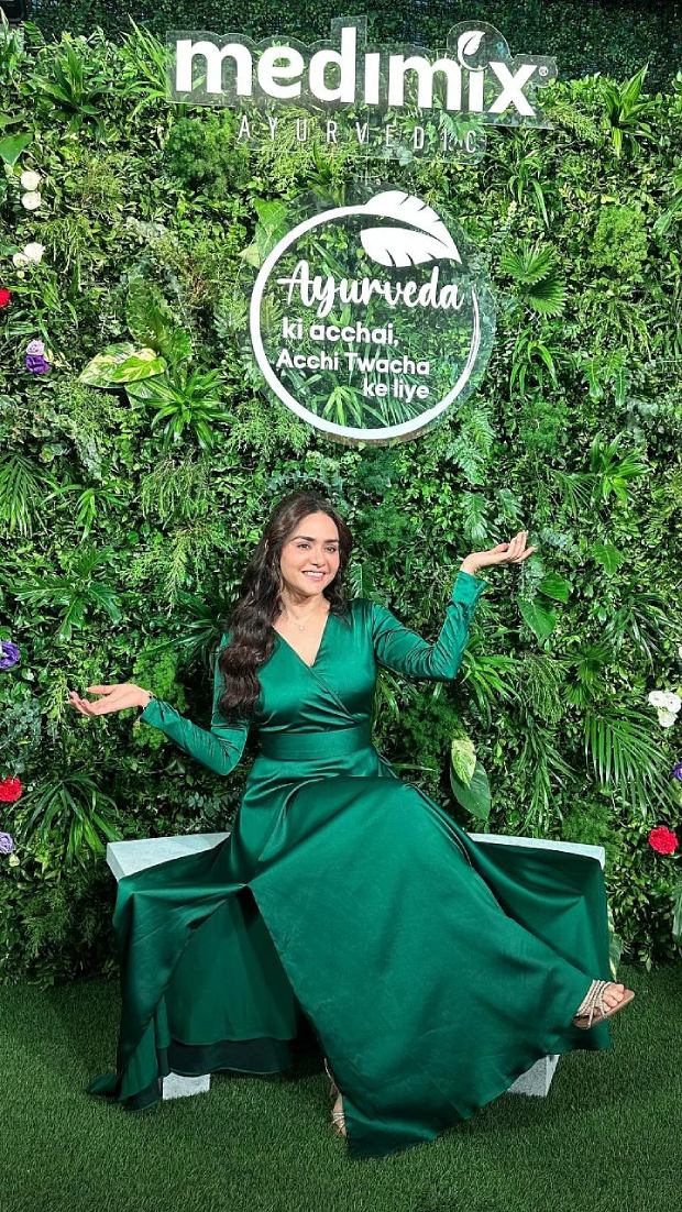 Amruta Khanvilkar becomes brand ambassador for Medimix Ayurveda