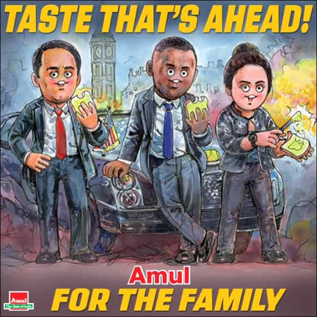 Amul celebrates Priyanka Chopra as Heads of State premieres on Prime Video