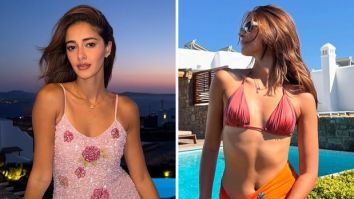 Ananya Panday glows in pink glitter dress and bikini looks during Mykonos trip with girl gang