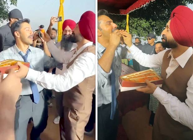 Diljit Dosanjh wraps up Border 2 shoot with laddoos and love; Varun Dhawan shares heartfelt BTS moment 2 : Bollywood News – Bollywood Hungama