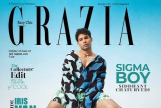 Siddhant Chaturvedi on the cover Grazia