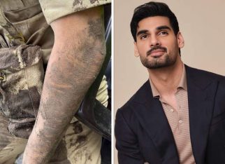 In mud and uniform, Varun Dhawan shares first look of Ahan Shetty from Border 2 set