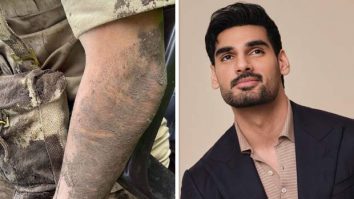 In mud and uniform, Varun Dhawan shares first look of Ahan Shetty from Border 2 set In mud and uniform, Varun Dhawan shares first look of Ahan Shetty from Border 2 set