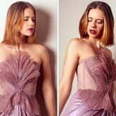 Kalki Koechlin stuns in a Rs 92,500 sculpted gown by Amit Aggarwal at India Couture Week 2025
