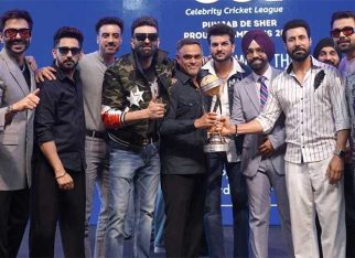 Aparshakti Khurana, Ammy Virk, Navraj Hans felicitated by Punjab Governor after Celebrity Cricket League victory