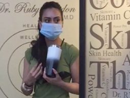 Nysa Devgan spotted leaving a dermat clinic