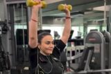 PZ’s real time power workout! Preity Zinta