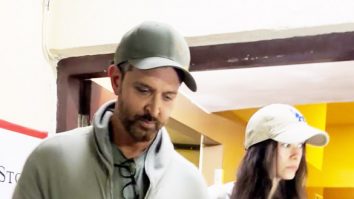 Photos: Hrithik Roshan and Saba Azad snapped at PVR, Juhu