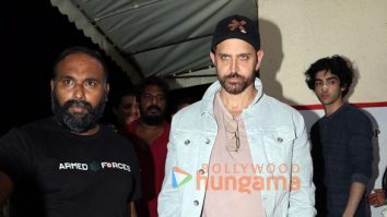 Photos: Hrithik Roshan spotted with Saba Azad at Juhu PVR