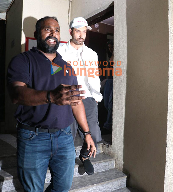 photos hrithik roshan spotted with saba azad at juhu pvr 2