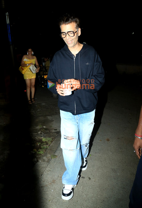 photos karan johar snapped at a dubbing studio in bandra 3 2