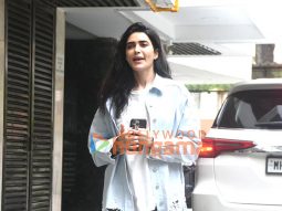Photos: Karishma Tanna spotted outside her residence in Bandra