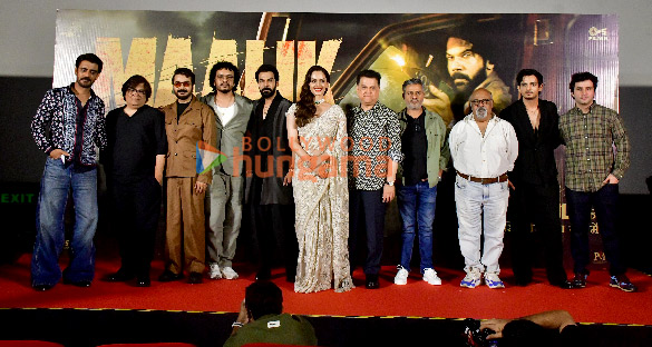 photos rajkummar rao manushi chhillar prosenjit chatterjee and others grace the trailer launch of maalik 2