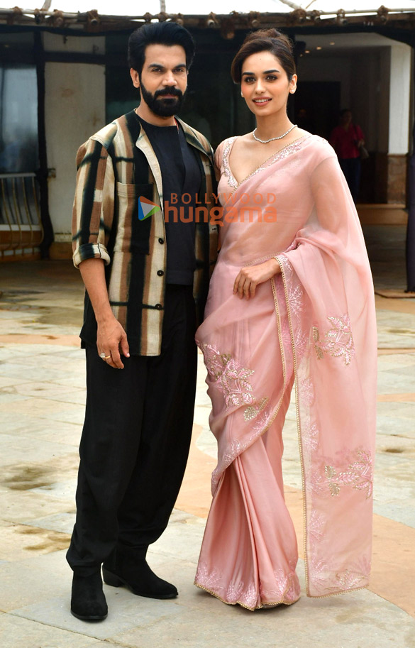 photos rajkummar rao and manushi chhillar snapped promoting their film maalik 1