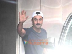 Photos: Ranbir Kapoor spotted outside a clinic in Bandra
