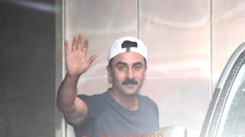 Photos: Ranbir Kapoor spotted outside a clinic in Bandra