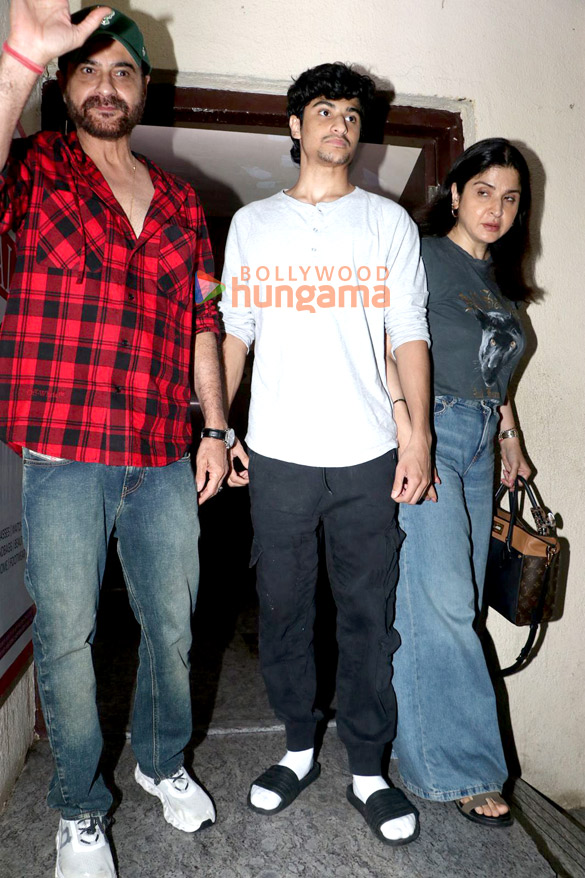 Photos: Sanjay Kapoor snapped with family at PVR Juhu