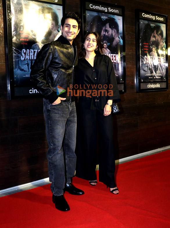 Photos: Sara Ali Khan, Anjini Dhawan and others grace the premiere of Sarzameen Photos: Sara Ali Khan, Anjini Dhawan and others grace the premiere of Sarzameen