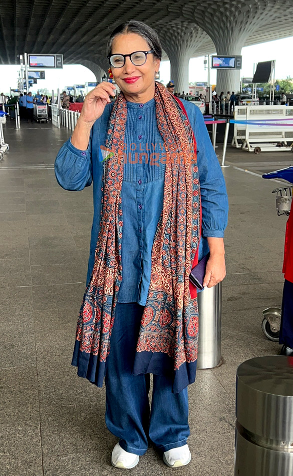 Photos: Shabana Azmi, Vijay Varma and Dhanush snapped at the airport