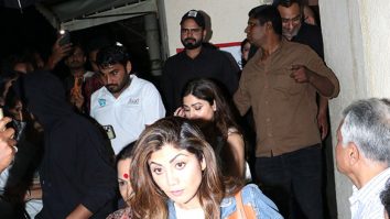 Photos: Shilpa Shetty spotted with family at PVR, Juhu