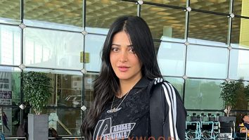 Photos: Shruti Haasan and Orhan Awatramani snapped at the airport