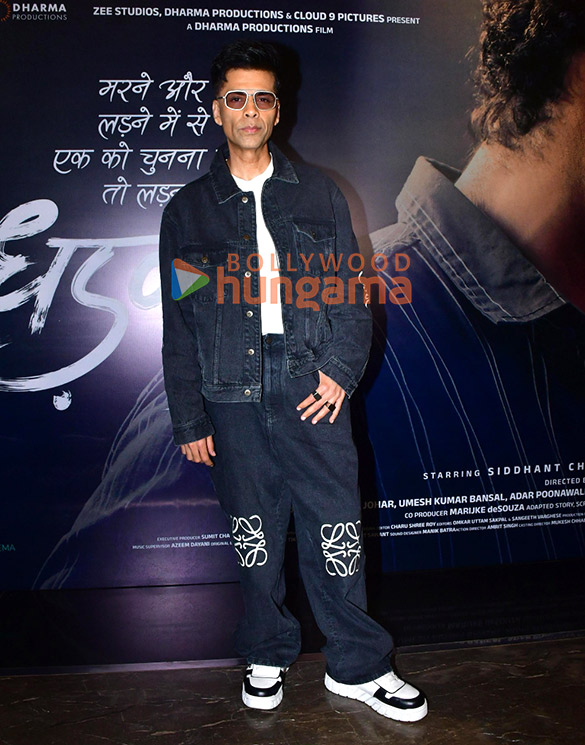 photos siddhant chaturvedi triptii dimri karan johar and others grace the trailer launch of dhadak 2 11