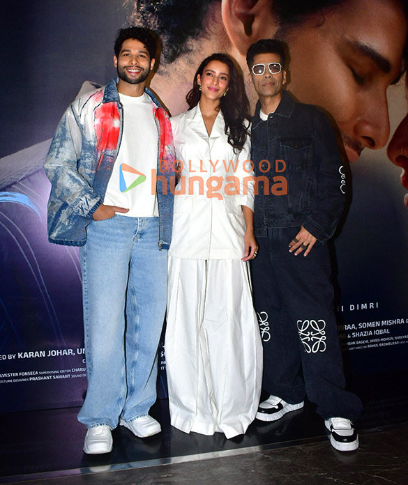 photos siddhant chaturvedi triptii dimri karan johar and others grace the trailer launch of dhadak 2 2