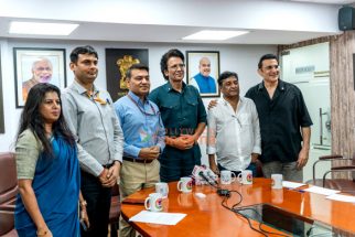 Photos: Special Ops 2 team Kay Kay Menon, Parmeet Sethi and Shivam Nair visited the Indian Cybercrime Coordination Centre (14C) in Delhi to promote their show
