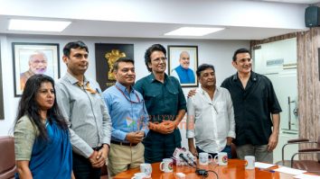 Photos: Special Ops 2 team Kay Kay Menon, Parmeet Sethi and Shivam Nair visited the Indian Cybercrime Coordination Centre (14C) in Delhi to promote their show Photos: Special Ops 2 team Kay Kay Menon, Parmeet Sethi and Shivam Nair visited the Indian Cybercrime Coordination Centre (14C) in Delhi to promote their show