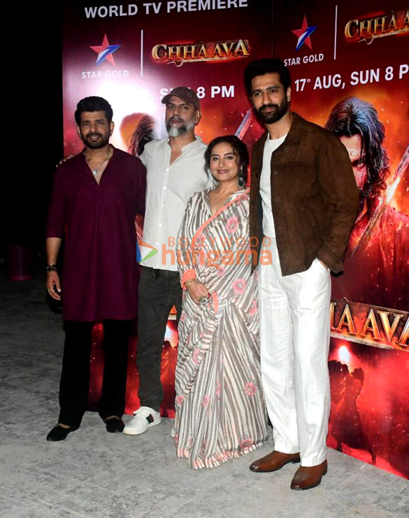 photos the chhaava team snapped at the round table of star gold ahead of tv premiere 1