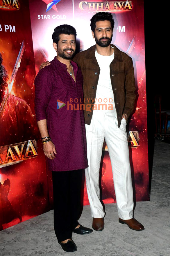 photos the chhaava team snapped at the round table of star gold ahead of tv premiere 7