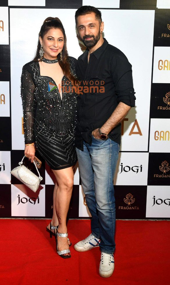 photos vindu dara singh aditi shetty navpreet kaur and others grace the launch of leena jains debut fragrance duo ganga jogi 15