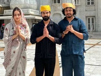 Rajkummar Rao, Manushi Chhillar & Pulkit visit Bangla Sahib seeking blessings for Maalik Rajkummar Rao, Manushi Chhillar & Pulkit visit Bangla Sahib seeking blessings for Maalik