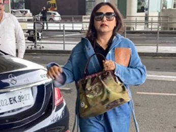 Rani Mukerji’s stylish denim airport look