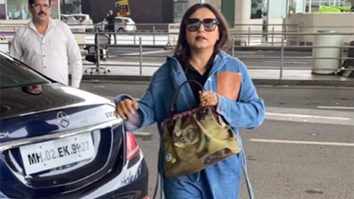 Rani Mukerji’s stylish denim airport look