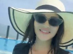 Setting the pool on fire! Sunny Leone