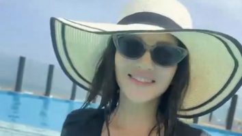 Setting the pool on fire! Sunny Leone