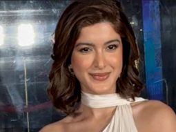 Shanaya Kapoor all dolled up for her film Aankhon Ki Gustaakhiyan