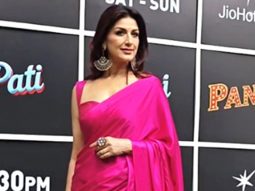 Sonali Bendre slays in a pink saree for colours shoot