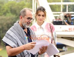 Tere Ishk Mein on the sets