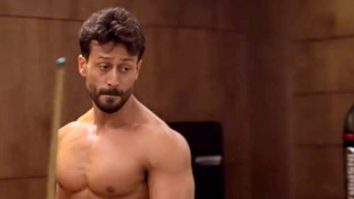 Tiger Shroff shooting his shot at pool
