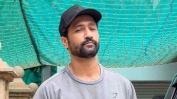 Vicky Kaushal pose for media