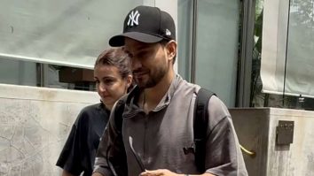 Adorable couple Kunal Kemmu and Soha Ali Khan spotted for a brunch date