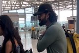 Mahesh Babu and family at the airport
