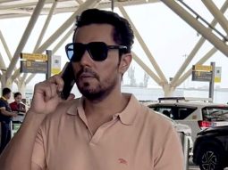 Randeep Hooda slaying the basics at the airport