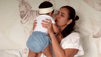 Sonnalli Seygall with her baby munchkin