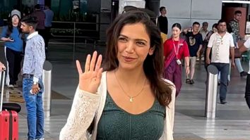 Shriya Pilgaonkar’s sweet gesture for paps at the airport
