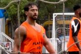 Tiger Shroff playing football in barish is so DDLJ coded