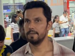 Randeep Hooda spotted in a casual fit at the airport