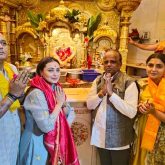 Rani Mukerji seeks blessings at Mumbai’s Siddhivinayak Ganapati Temple after her first National Award win